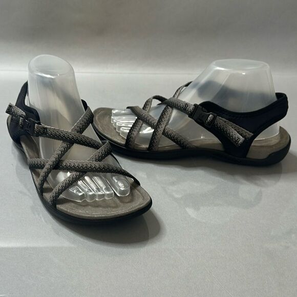 Merrell Women’s Strappy Comfort Sandals – Black/Charcoal
| size 9 | 1565 - Picture 1 of 13